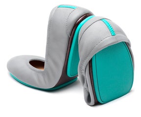 Cool Grey ballet flats