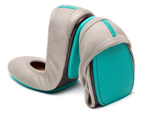 Feather Grey ballet flats
