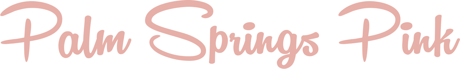 palm springs pink